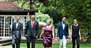 uhuru kenyatta brothers and sisters and job they do