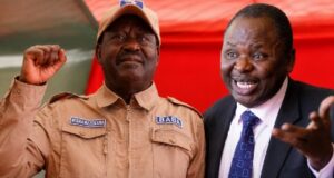 raila and otieno Kajwang