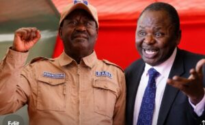 raila and otieno Kajwang