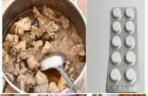 Why some hotels add paracetamol to meat when cooking