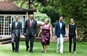 uhuru kenyatta brothers and sisters and job they do