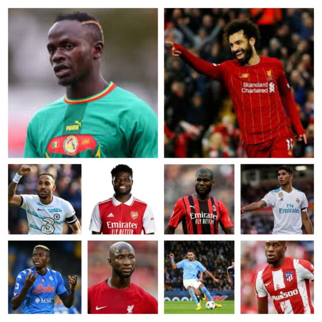 footballer in africa