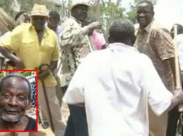 Meet man who caned Raila in Rally and what happened to him