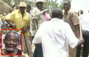Meet man who caned Raila in Rally and what happened to him