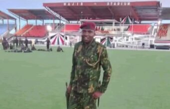 Details of police officer who collapsed and died during Ruto wajir celebrations