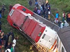 Train Full of passengers involved in nasty accidents