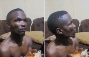 Man in trouble after being found in married woman house doing this