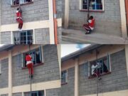 Why this students were caught on camera holding metallic pole