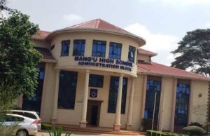 What Student at mangu high school was caught saying on camera
