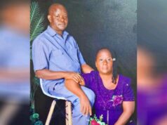 Photos of couple that died after attending family Burial