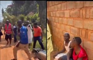 Drama as two men dressed as women inorder to vote in elections smoked out