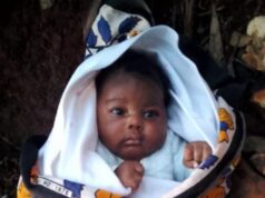Photos of cute baby found dumped in Kisii