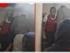 Photos of senior county official hiding in ceiling during arrest