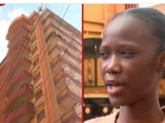 25 years old lady falls from 5th floor after disappearing with police Boyfriend