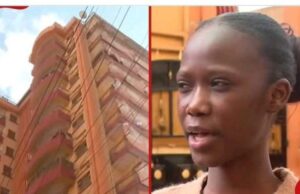 25 years old lady falls from 5th floor after disappearing with police Boyfriend