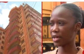 25 years old lady falls from 5th floor after disappearing with police Boyfriend
