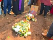 Tears as young man is Buried with no body and coffin.Here is why