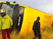 Bus full of students and Teachers involved in accident