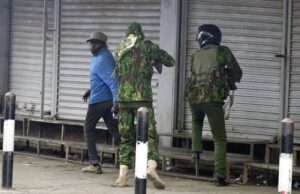 Police who killed mask vendor cries after wife threatened him