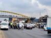 Man crushed after throwing himself to moving trailer