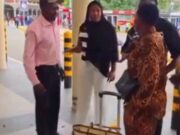 Man Returns from Abroad secretly only to find wife and son he deserted at Airport