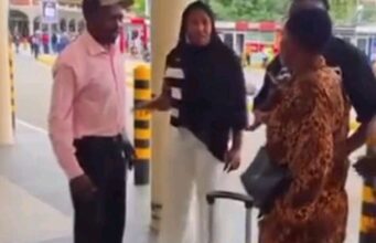 Man Returns from Abroad secretly only to find wife and son he deserted at Airport