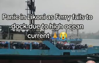 Fear as Likoni Ferry fails to dock leaving passengers in prayers