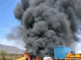 Breaking: At least 20 people killed in accident involving several vehicles past mtito andei
