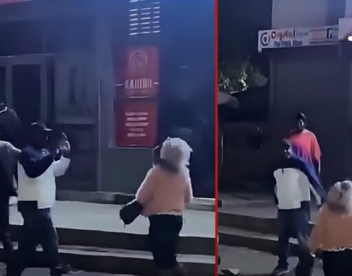Drama as side chick refuses to let married man go back to wife